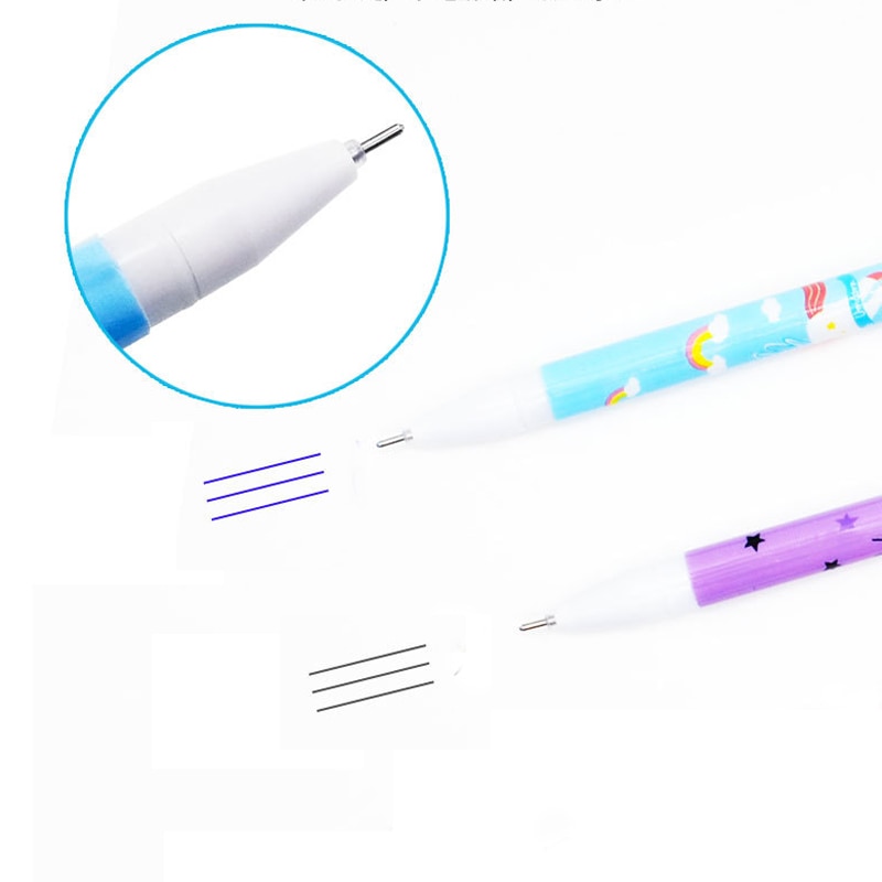 Unicorn Erasable Pen Set 12 Pcs