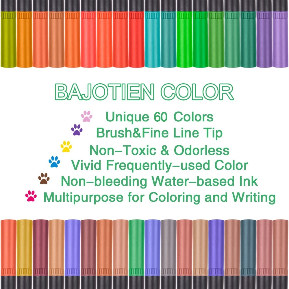 Watercolor Liner Pens Set