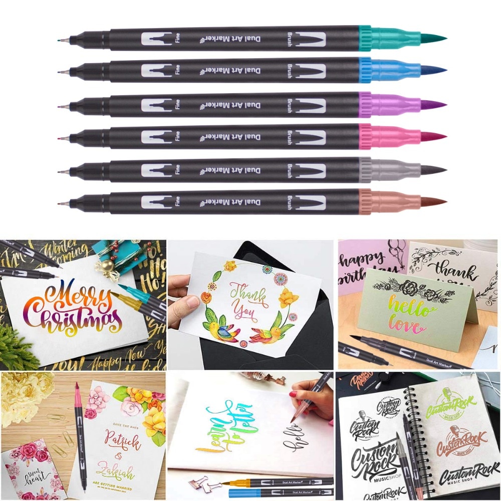 Watercolor Liner Pens Set