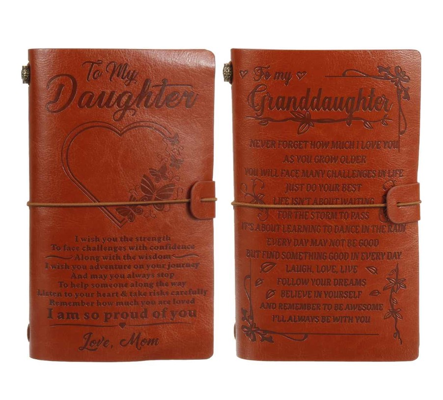 Daughter / Granddaughter Eco-Leather Cover Notebook