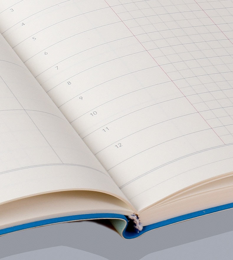 Daily Weekly Monthly Soft Leather Planner