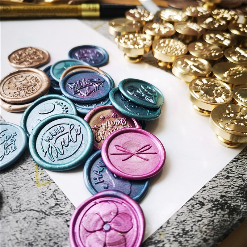 Wax Seal Stamp Head for Scrapbooking