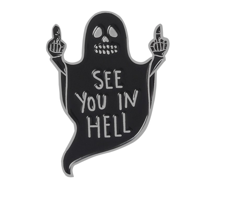 Spooky Enamel Pin